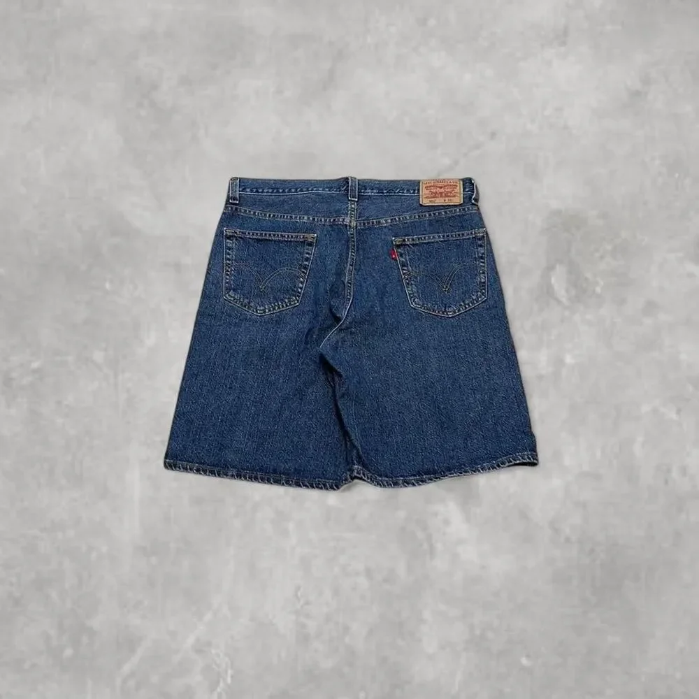 Levi-s Men's Blue and Navy Shorts